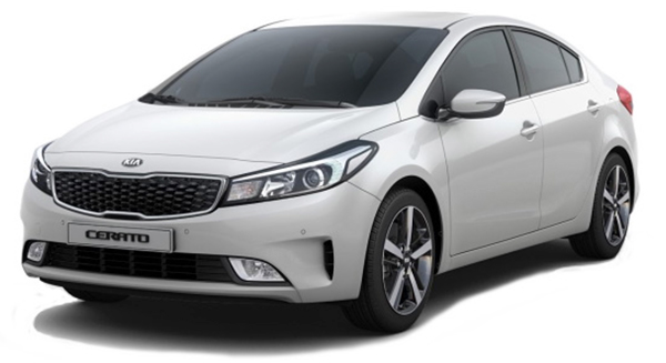 Замена передних тормозных дисков с колодками KIA Cerato 4 (2018-) (2018 - 2021)