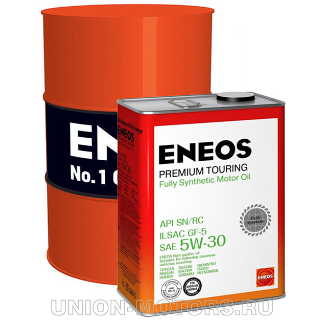 Моторное масло ENEOS Premium TOURING SN 5W30